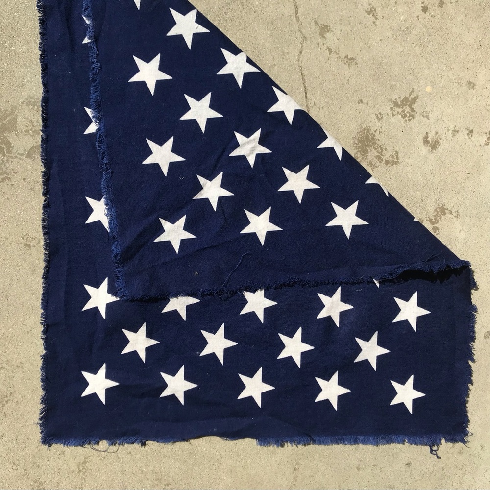 Patriotic Smiley Socks and Star Fabric - Picture 6 of 7